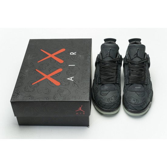 Nike Air Jordan 4 Retro KAWS Black 930155-001 Nike Air Jordan 4 Retro KAWS Black 930155-001