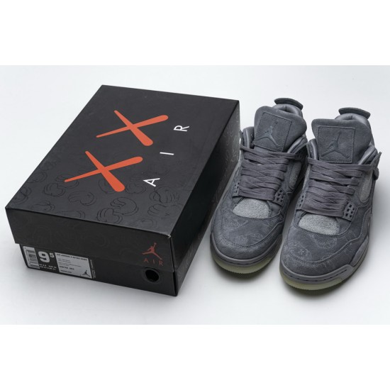 KAWS X Nike Air Jordan 4 Retro cool grey 930155-003