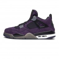 Travis Scott Air Jordan 4 Retro Purple Nike 766302 1 190x190