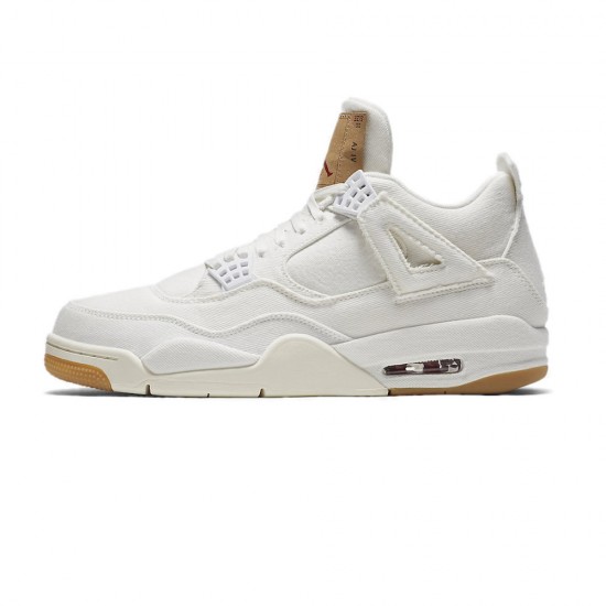 LEVI'S X AIR JORDAN 4 RETRO 'WHITE DENIM' 2018 AO2571-100 LEVI'S X AIR JORDAN 4 RETRO 'WHITE DENIM' 2018 AO2571-100