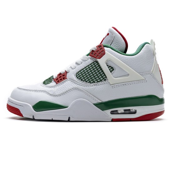 jordan 4 green and red