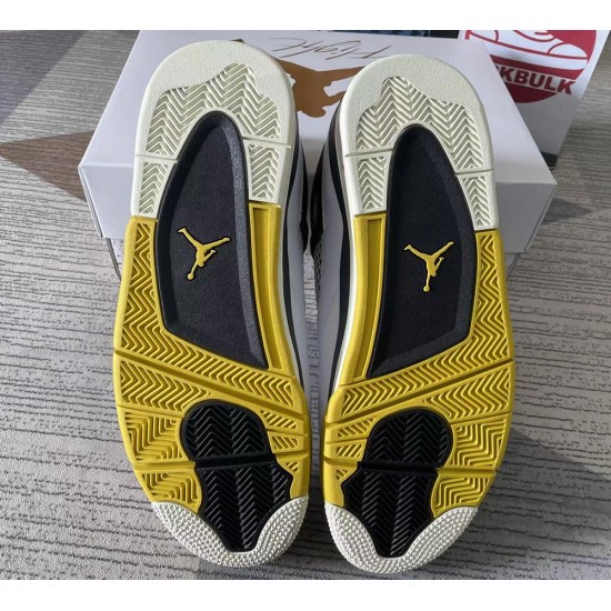 AIR JORDAN 4 RETRO 'VIVID SULFUR' 2024 AQ9129-101 AIR JORDAN 4 RETRO 'VIVID SULFUR' 2024 AQ9129-101