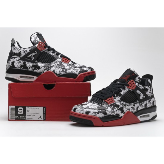 Nike Air Jordan 4 Retro Singles Day Tattoo BQ0897-006 Nike Air Jordan 4 Retro Singles Day Tattoo BQ0897-006