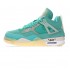 Off-White x Air Jordan 4 Sail Neptune/Tiffany Green CV9388-102