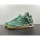 Off-White x Air Jordan 4 Sail Neptune/Tiffany Green CV9388-102