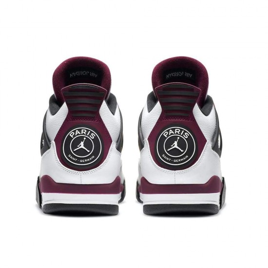 Paris Saint-Germain X Air Jordan 4 Retro 'Bordeaux' CZ5624-100