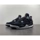 AIR JORDAN 4 RETRO 'BLACK CANVAS' 2022 DH7138-006 AIR JORDAN 4 RETRO 'BLACK CANVAS' 2022 DH7138-006