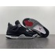 AIR JORDAN 4 RETRO 'BLACK CANVAS' 2022 DH7138-006 AIR JORDAN 4 RETRO 'BLACK CANVAS' 2022 DH7138-006