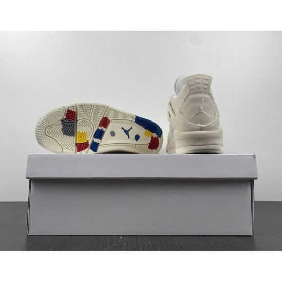 AIR JORDAN 4 RETRO 'BLANK CANVAS' WMNS 2022 DQ4909-100 AIR JORDAN 4 RETRO 'BLANK CANVAS' WMNS 2022 DQ4909-100