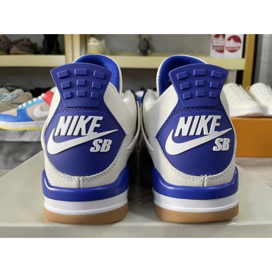 NIKE SB X AIR JORDAN 4 RETRO 'PINE Blue' 2023 DR5415-107 NIKE SB X AIR JORDAN 4 RETRO 'PINE Blue' 2023 DR5415-107