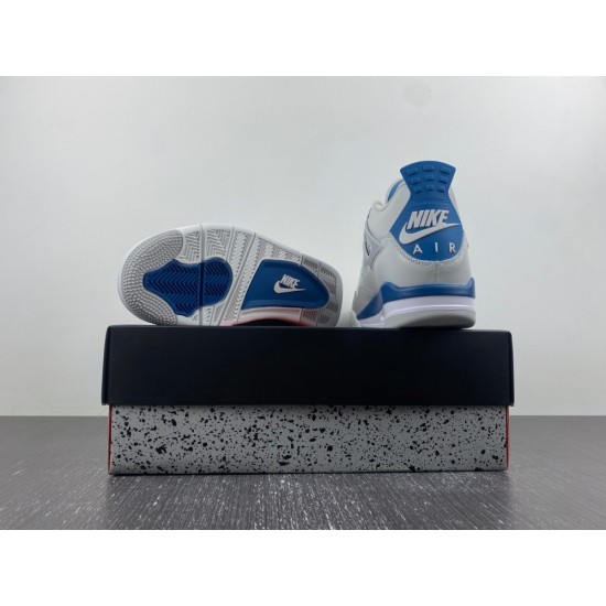 AIR JORDAN 4 RETRO 'MILITARY BLUE' 2024 FV5029-141 AIR JORDAN 4 RETRO 'MILITARY BLUE' 2024 FV5029-141