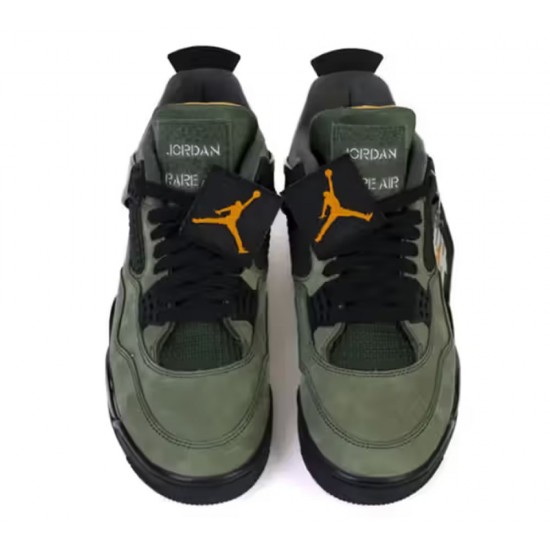 Undefeated x Air Jordan 4 Retro Deep Green 2025 IB1519-200