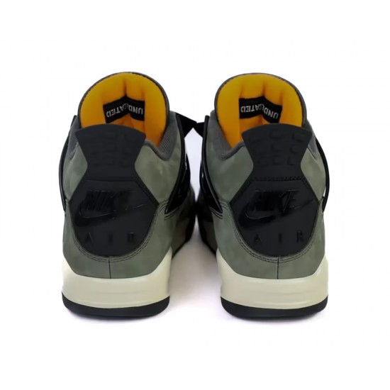 Undefeated x Air Jordan 4 Retro Deep Green 2025 IB1519-200