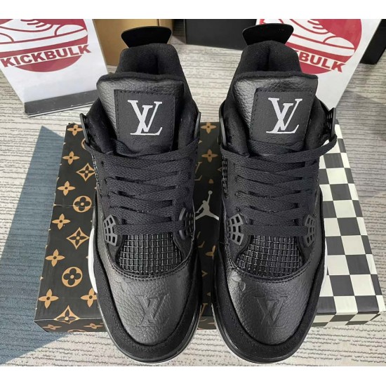 LV x Air Jordan 4 Black LV6927-001 LV x Air Jordan 4 Black LV6927-001