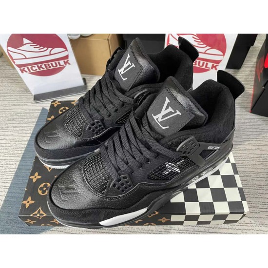 LV x Air Jordan 4 Black LV6927-001 LV x Air Jordan 4 Black LV6927-001