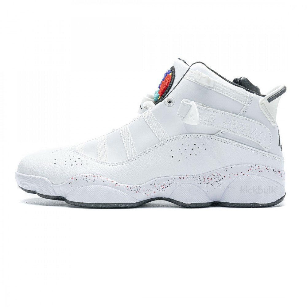 air jordan 6 rings paint splatter