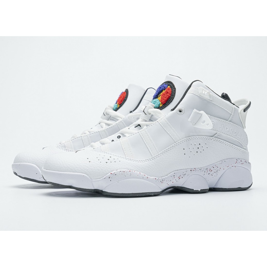 air jordan 6 rings paint splatter