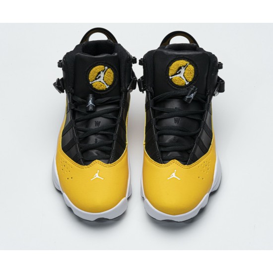 Nike Jordan 6 Rings BG Basketball Shoes Yellow 322992-700 Nike Jordan 6 Rings BG Basketball Shoes Yellow 322992-700