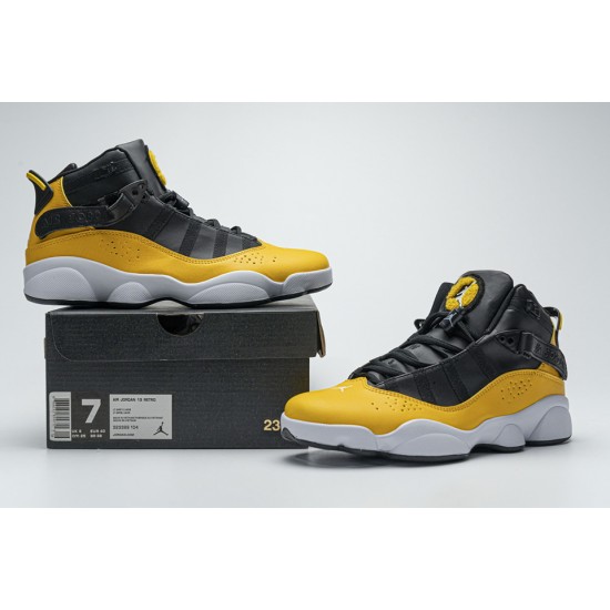 Nike Jordan 6 Rings BG Basketball Shoes Yellow 322992-700 Nike Jordan 6 Rings BG Basketball Shoes Yellow 322992-700