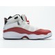 Nike Jordan 6 Rings BG Basketball Shoes White Red Lifestyle 323419-120 Nike Jordan 6 Rings BG Basketball Shoes White Red Lifestyle 323419-120
