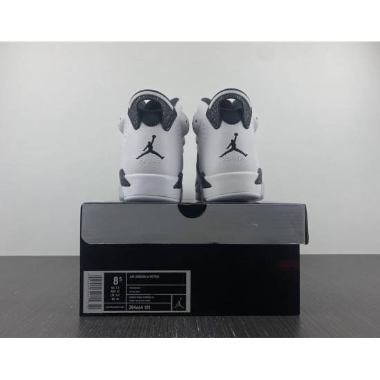 AIR JORDAN 6 RETRO 'OREO' 2017 384664-101 AIR JORDAN 6 RETRO 'OREO' 2017 384664-101