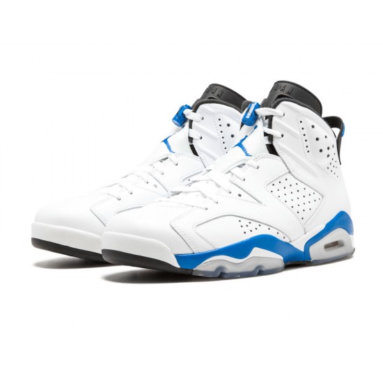 AIR JORDAN 6 RETRO 'SPORT BLUE' 2014 384664-107