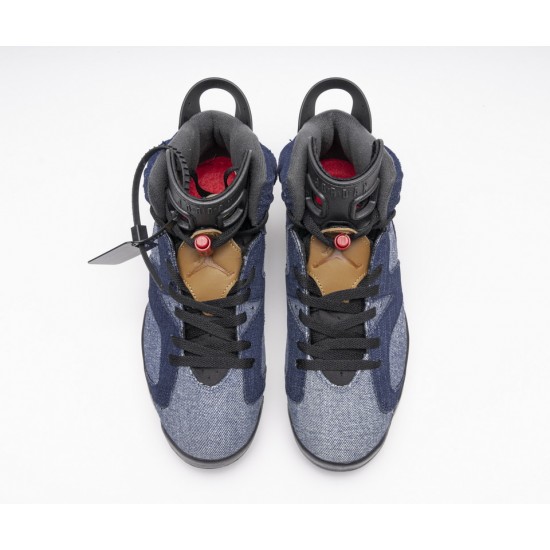 AIR JORDAN 6 RETRO 'WASHED DENIM' CT5350-401 AIR JORDAN 6 RETRO 'WASHED DENIM' CT5350-401