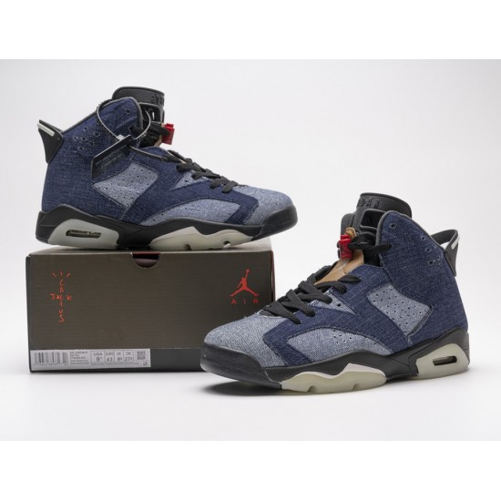 AIR JORDAN 6 RETRO 'WASHED DENIM' CT5350-401 AIR JORDAN 6 RETRO 'WASHED DENIM' CT5350-401
