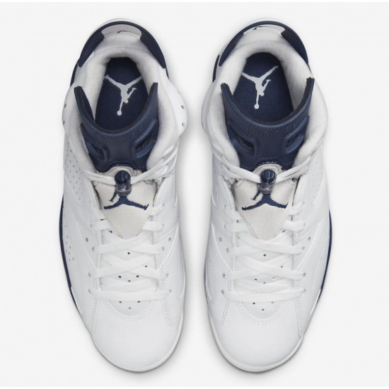 AIR JORDAN 6 RETRO 'MIDNIGHT NAVY' 2022 CT8529-141 AIR JORDAN 6 RETRO 'MIDNIGHT NAVY' 2022 CT8529-141