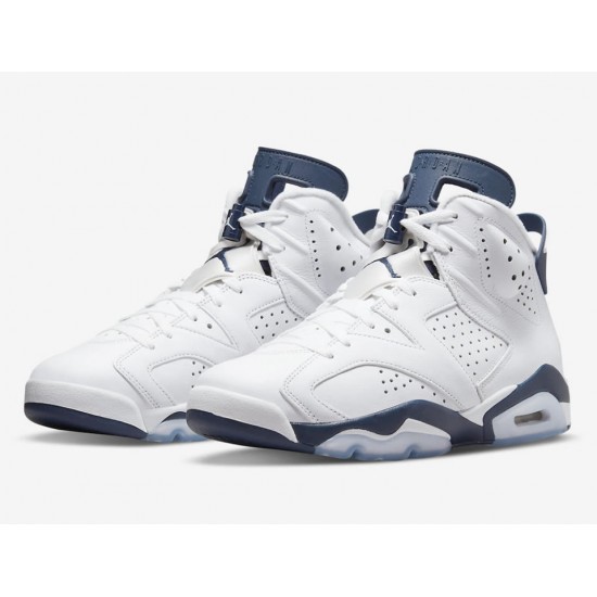 AIR JORDAN 6 RETRO 'MIDNIGHT NAVY' 2022 CT8529-141 AIR JORDAN 6 RETRO 'MIDNIGHT NAVY' 2022 CT8529-141