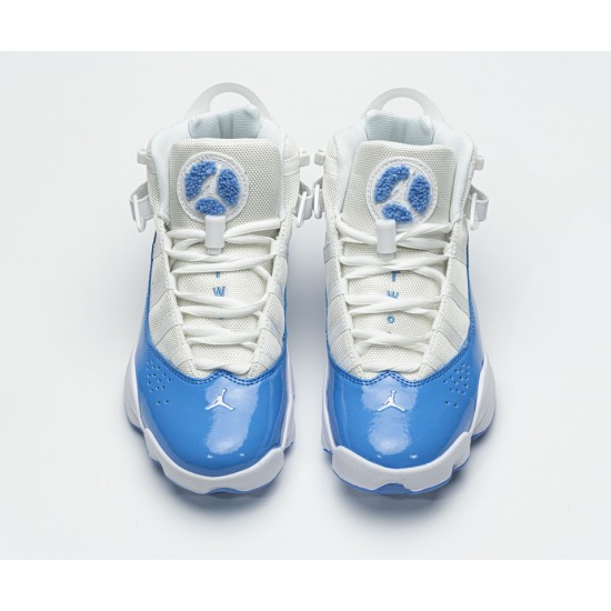 Nike Jordan 6 Rings BG Basketball Shoes UNC CW7037-100 Nike Jordan 6 Rings BG Basketball Shoes UNC CW7037-100