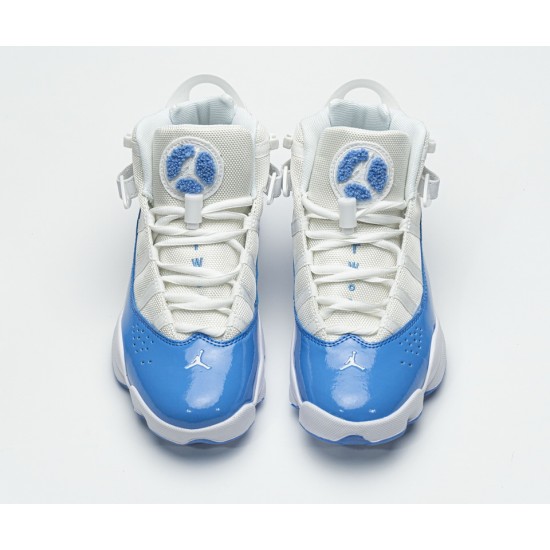 Nike Jordan 6 Rings BG Basketball Shoes UNC CW7037-100