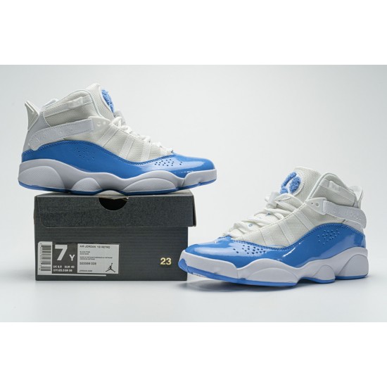 Nike Jordan 6 Rings BG Basketball Shoes UNC CW7037-100 Nike Jordan 6 Rings BG Basketball Shoes UNC CW7037-100