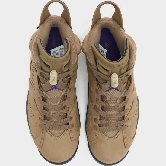 AIR JORDAN 6 RETRO GORE-TEX 'BROWN KELP' 2023 FD1643-300 AIR JORDAN 6 RETRO GORE-TEX 'BROWN KELP' 2023 FD1643-300