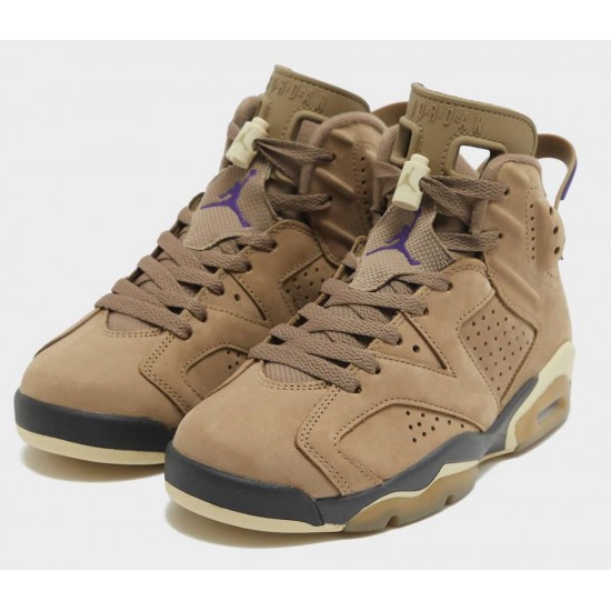 AIR JORDAN 6 RETRO GORE-TEX 'BROWN KELP' 2023 FD1643-300 AIR JORDAN 6 RETRO GORE-TEX 'BROWN KELP' 2023 FD1643-300