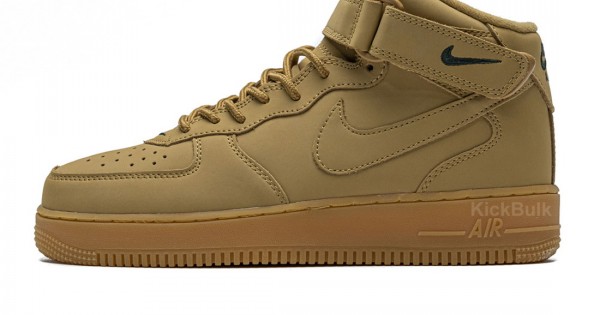 air force 1 mid 07 prm qs flax