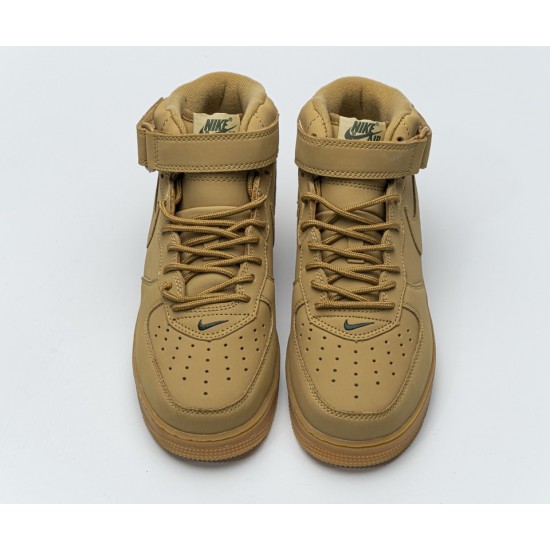 nike air force 1 mid 07 prm qs flax