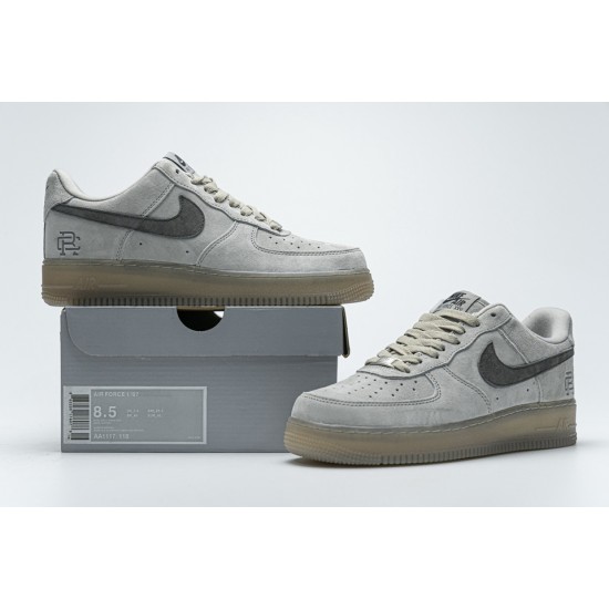 Reigning Champ x Nike Air Force 1 Low Suede Light Grey AA1117-118 Reigning Champ x Nike Air Force 1 Low Suede Light Grey AA1117-118