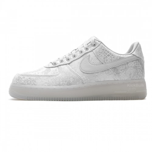 Fragment Clot x pink Nike Air Force 1 PRM White AO9286-100