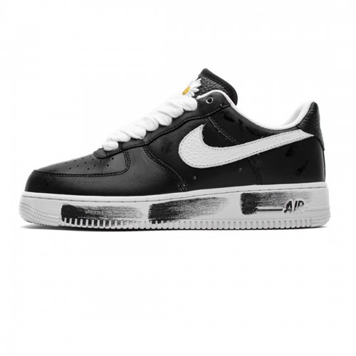 PEACEMINUSONE X Nike Air Force 1 Low Black White AQ3692-001