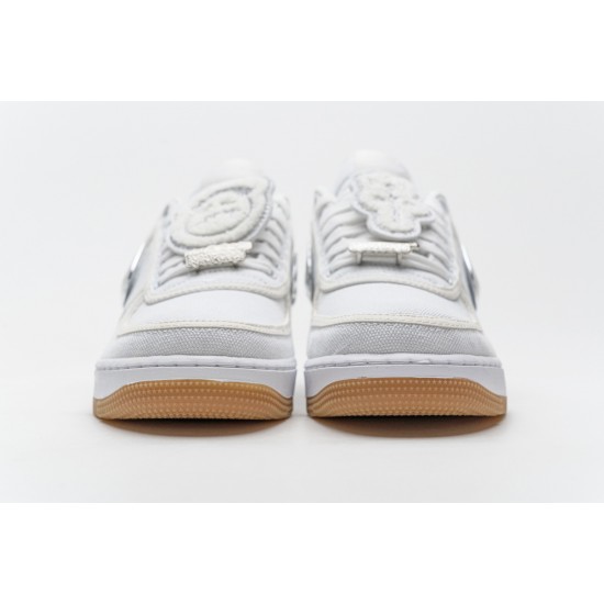NIKE AIR FORCE 1 LOW 'TRAVIS SCOTT' WHITE AQ4211-100 NIKE AIR FORCE 1 LOW 'TRAVIS SCOTT' WHITE AQ4211-100