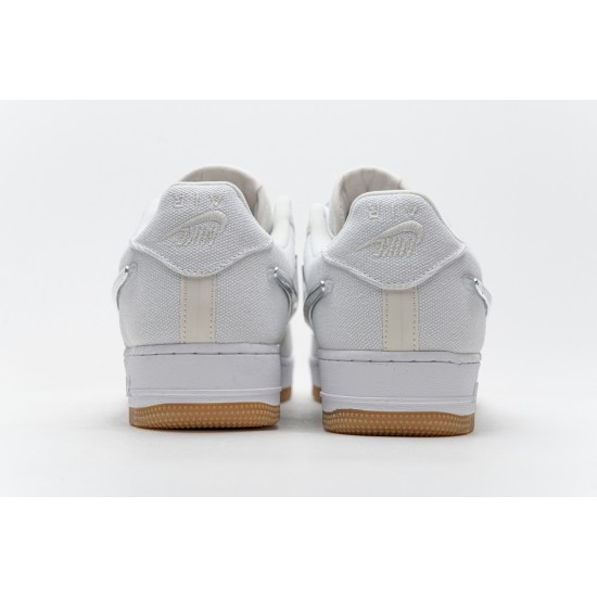 NIKE AIR FORCE 1 LOW 'TRAVIS SCOTT' WHITE AQ4211-100 NIKE AIR FORCE 1 LOW 'TRAVIS SCOTT' WHITE AQ4211-100