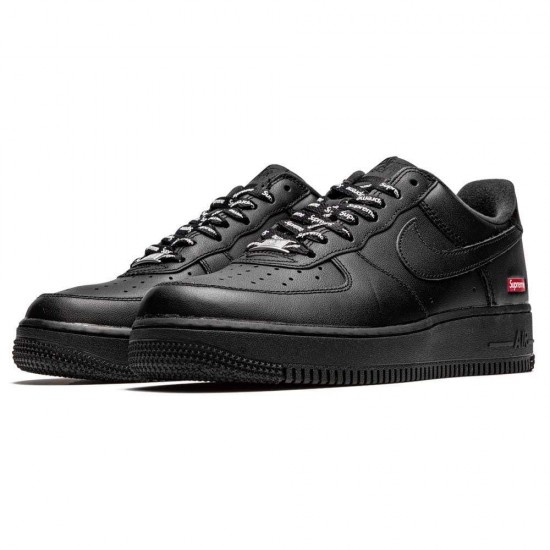 Supreme X Nike Air Force 1 Low 'Box Logo - Black' CU9225-001 Supreme X Nike Air Force 1 Low 'Box Logo - Black' CU9225-001
