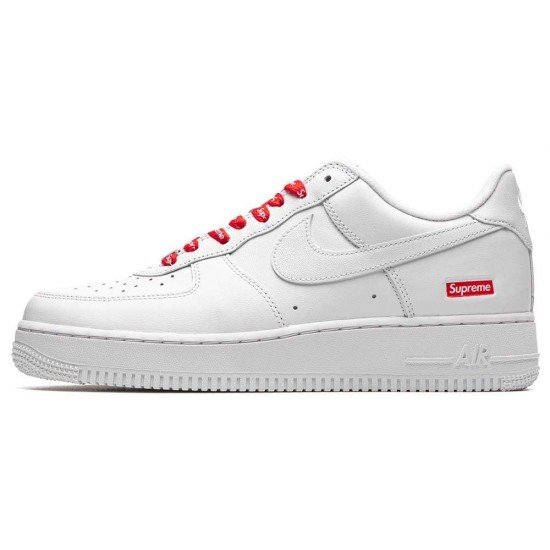 Supreme X Nike Air Force 1 Low 'Box Logo - White' CU9225-100 Supreme X Nike Air Force 1 Low 'Box Logo - White' CU9225-100