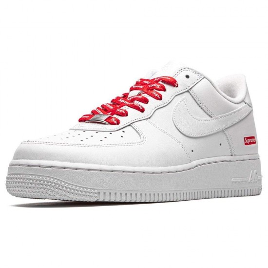 Supreme X Nike Air Force 1 Low 'Box Logo - White' CU9225-100 Supreme X Nike Air Force 1 Low 'Box Logo - White' CU9225-100