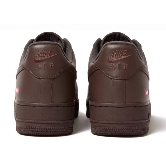 SUPREME X AIR FORCE 1 LOW 'BOX LOGO - BAROQUE BROWN' 2023 CU9225-200 SUPREME X AIR FORCE 1 LOW 'BOX LOGO - BAROQUE BROWN' 2023 CU9225-200