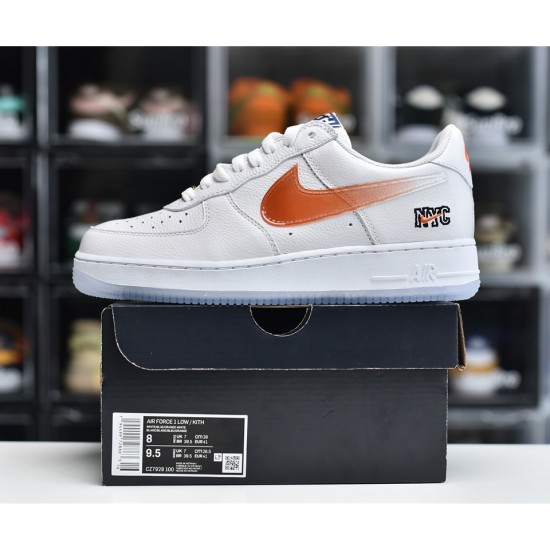Nike Air Force 1 Low Kith Knicks Away CZ7928-100 Nike Air Force 1 Low Kith Knicks Away CZ7928-100