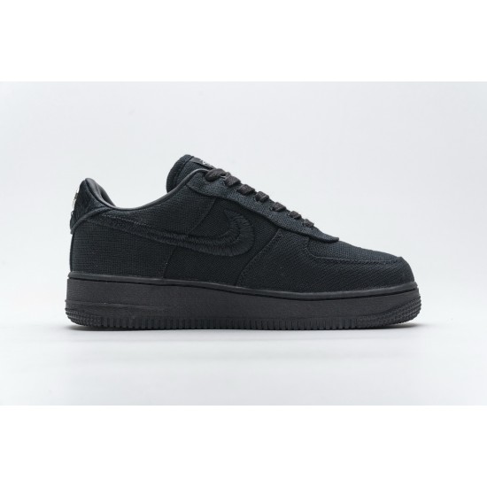 Stussy x Nike Air Force 1 Low Black CZ9084-001