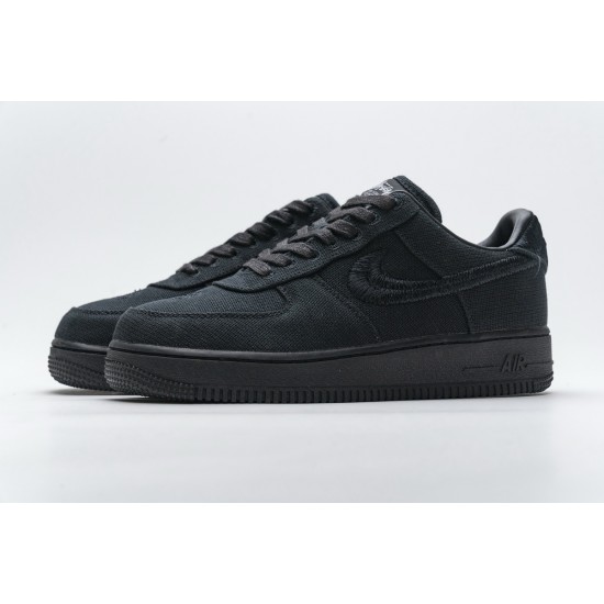 Stussy x Nike Air Force 1 Low Black CZ9084-001