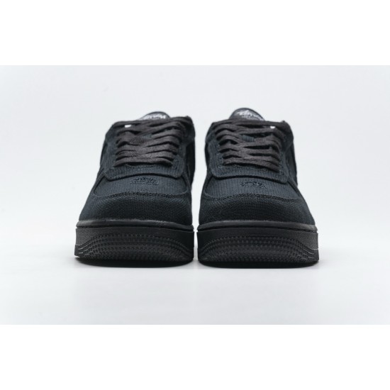 Stussy x Nike Air Force 1 Low Black CZ9084-001